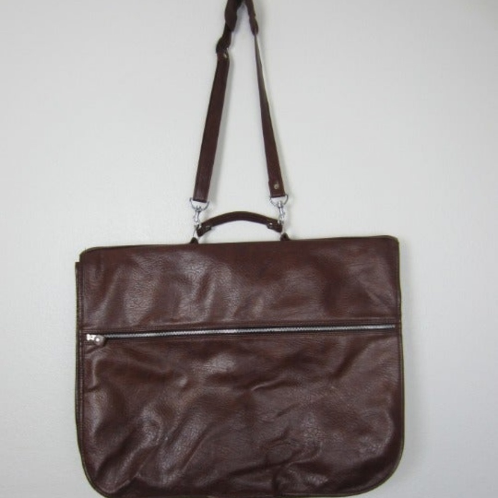 American Tourister Leather Suit Bag 50"H